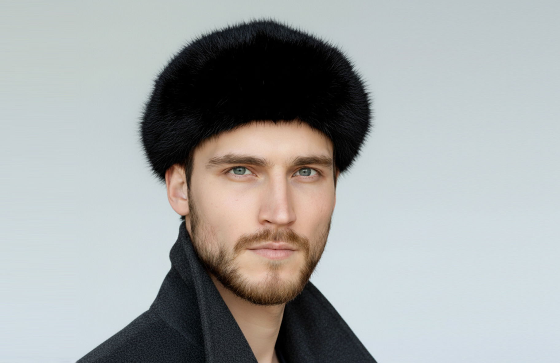 фото Мужчина в меховой шапке Нордвик